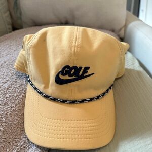 Nike Golf Yellow Cap